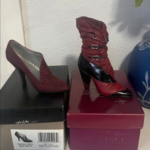 Just The Right Shoe Raine Miniature Shoe Figurines Lot